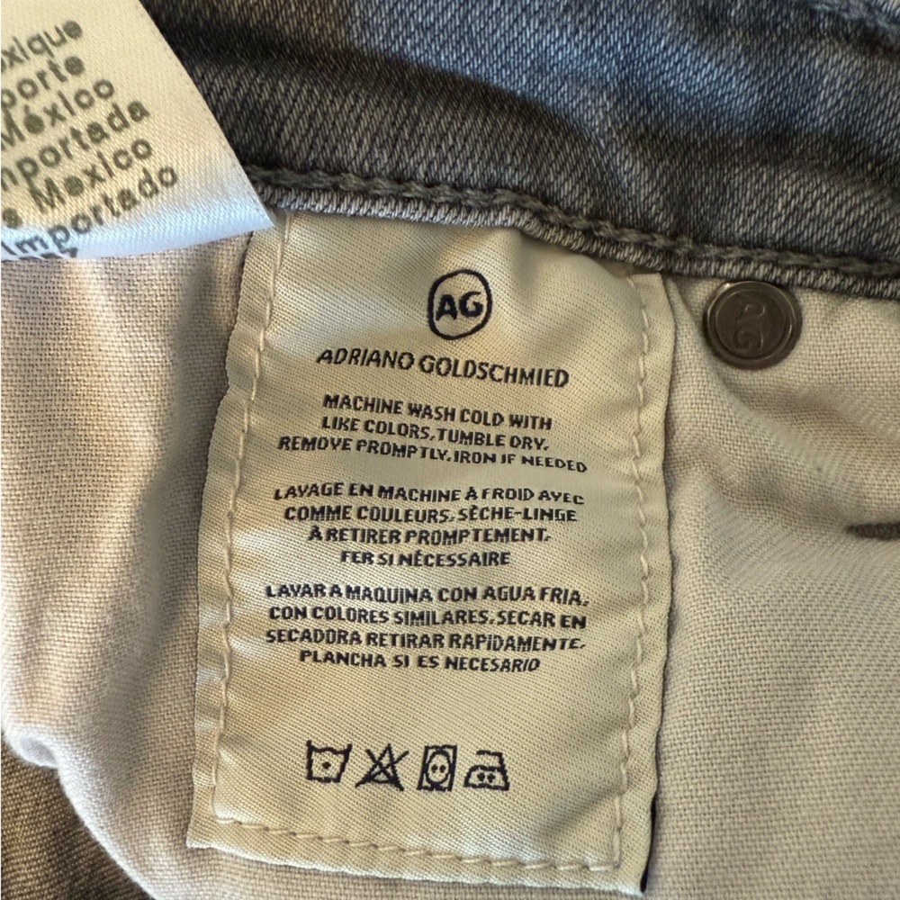 AG Adriano Goldschmied Gray Skinny Jeans - Legging Ankle - Picture 9 of 13